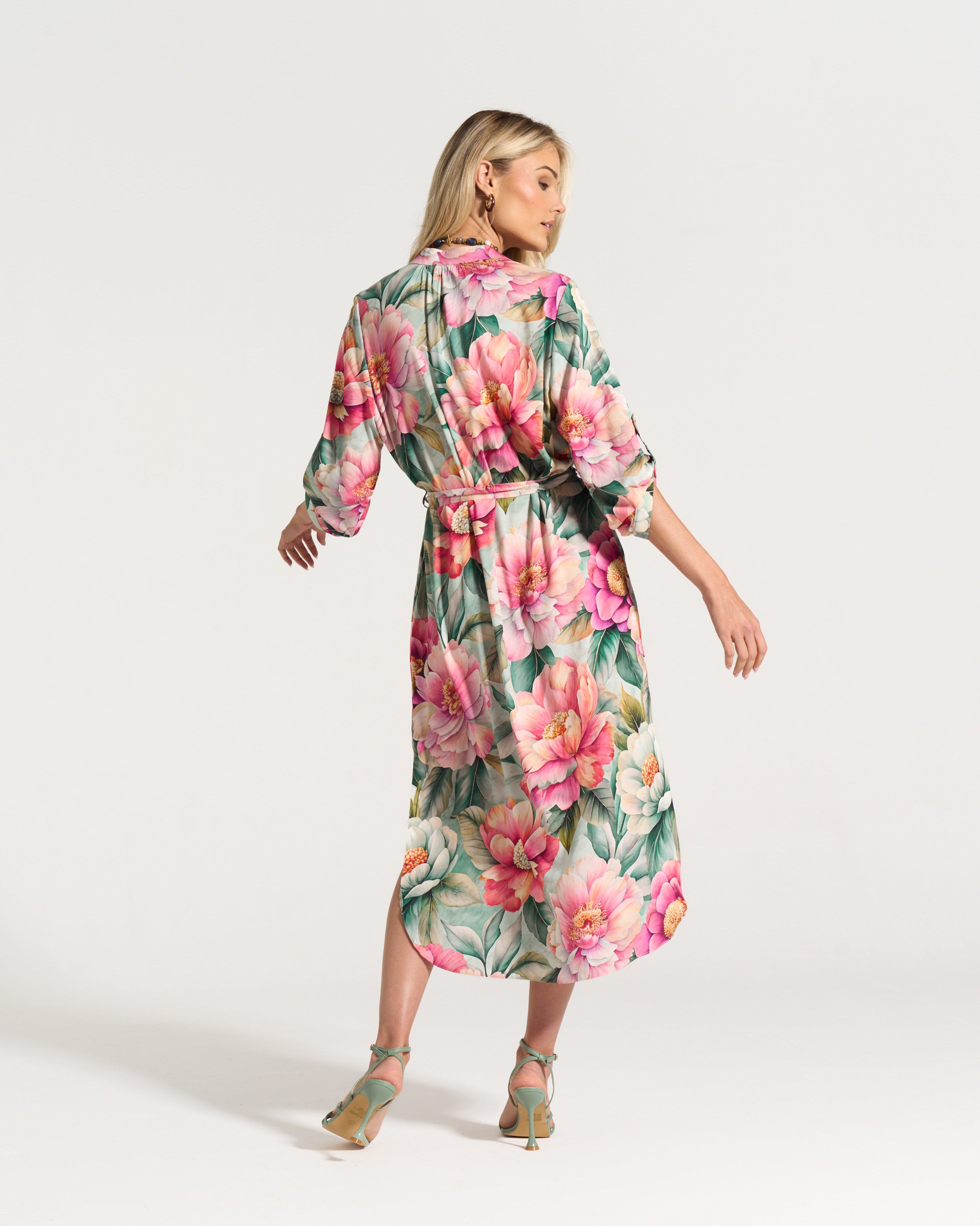 Sandy Tunic Pink Daisy