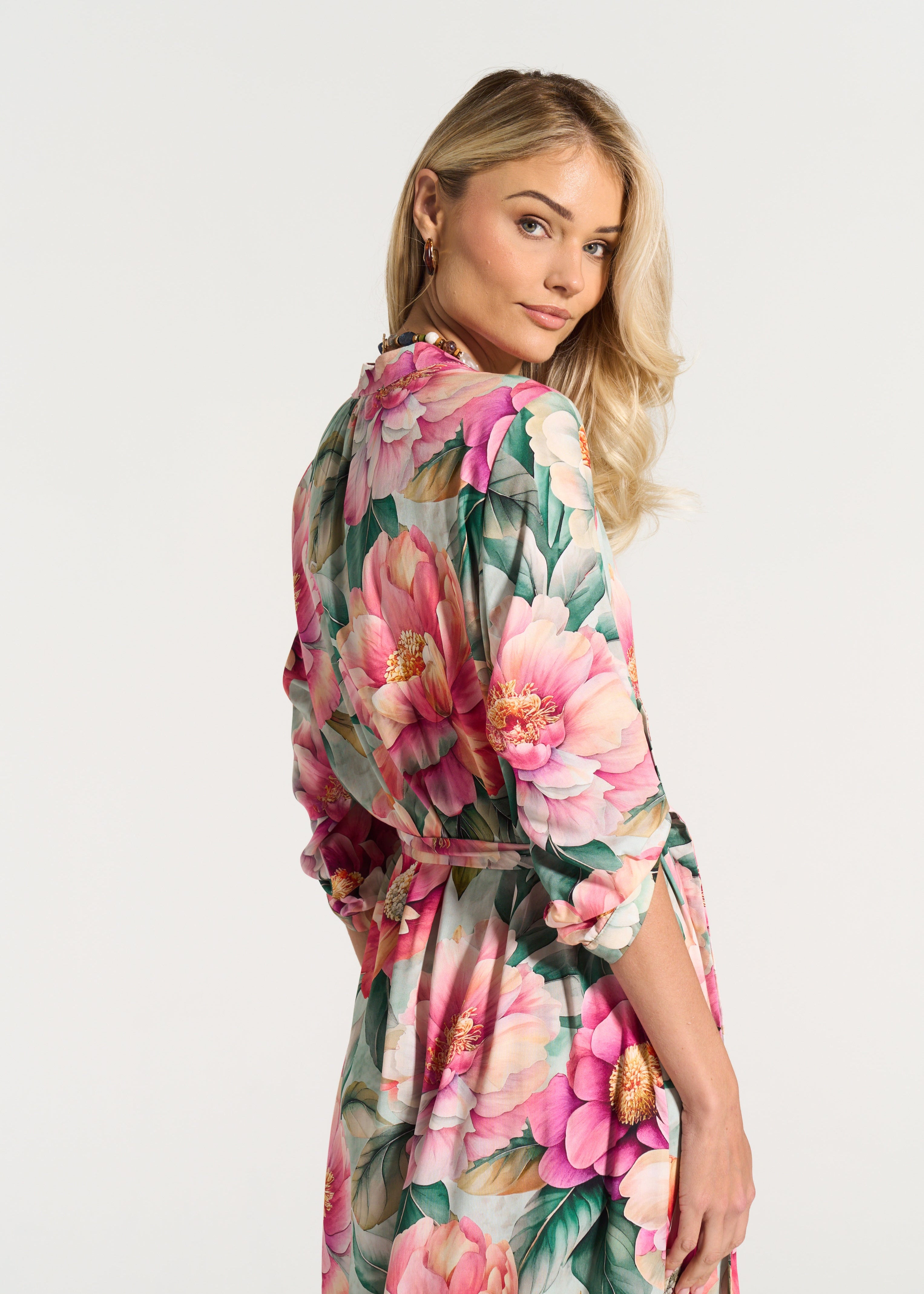 Sandy Tunic Pink Daisy