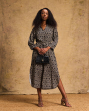 Sandy Tunic In Shield Print