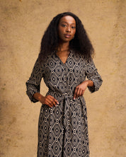 Sandy Tunic In Shield Print