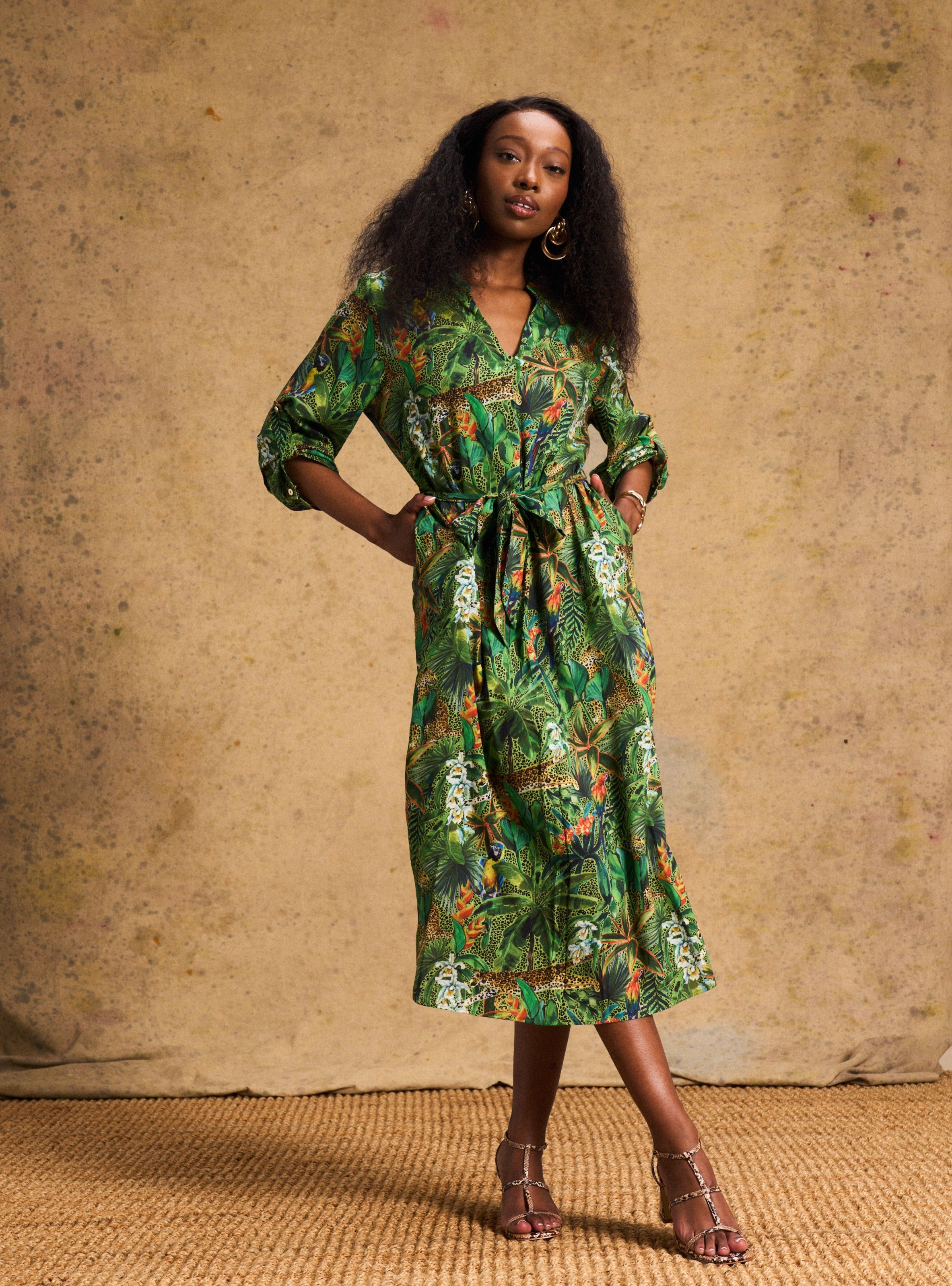 Sandy Tunic In Amazon Cheetah