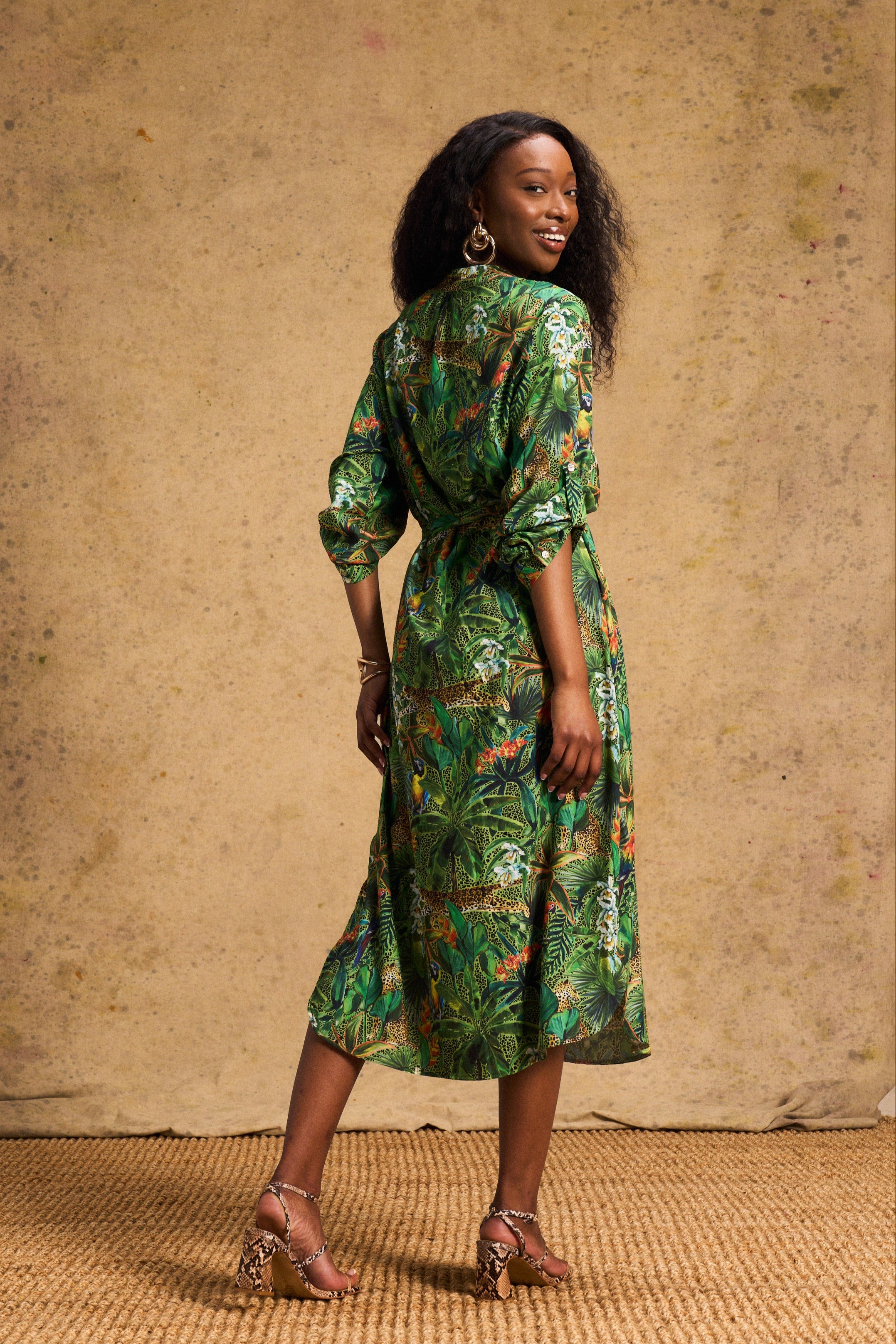 Sandy Tunic In Amazon Cheetah