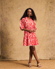 Marrakech Mini In Tangerine Ikat