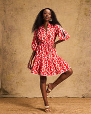 Marrakech Mini In Tangerine Ikat