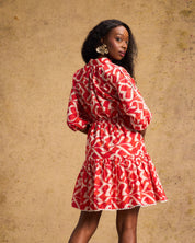 Marrakech Mini In Tangerine Ikat