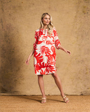 West Belted Tunic Orange