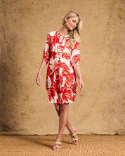 West Belted Tunic Orange