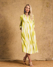 Sam Tunic In Lime Lines
