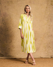 Sam Tunic In Lime Lines