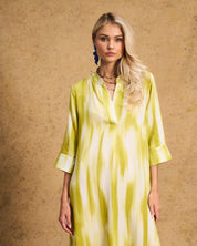 Sam Tunic In Lime Lines