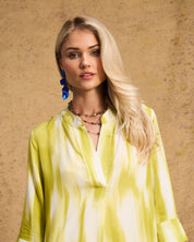 Sam Tunic In Lime Lines