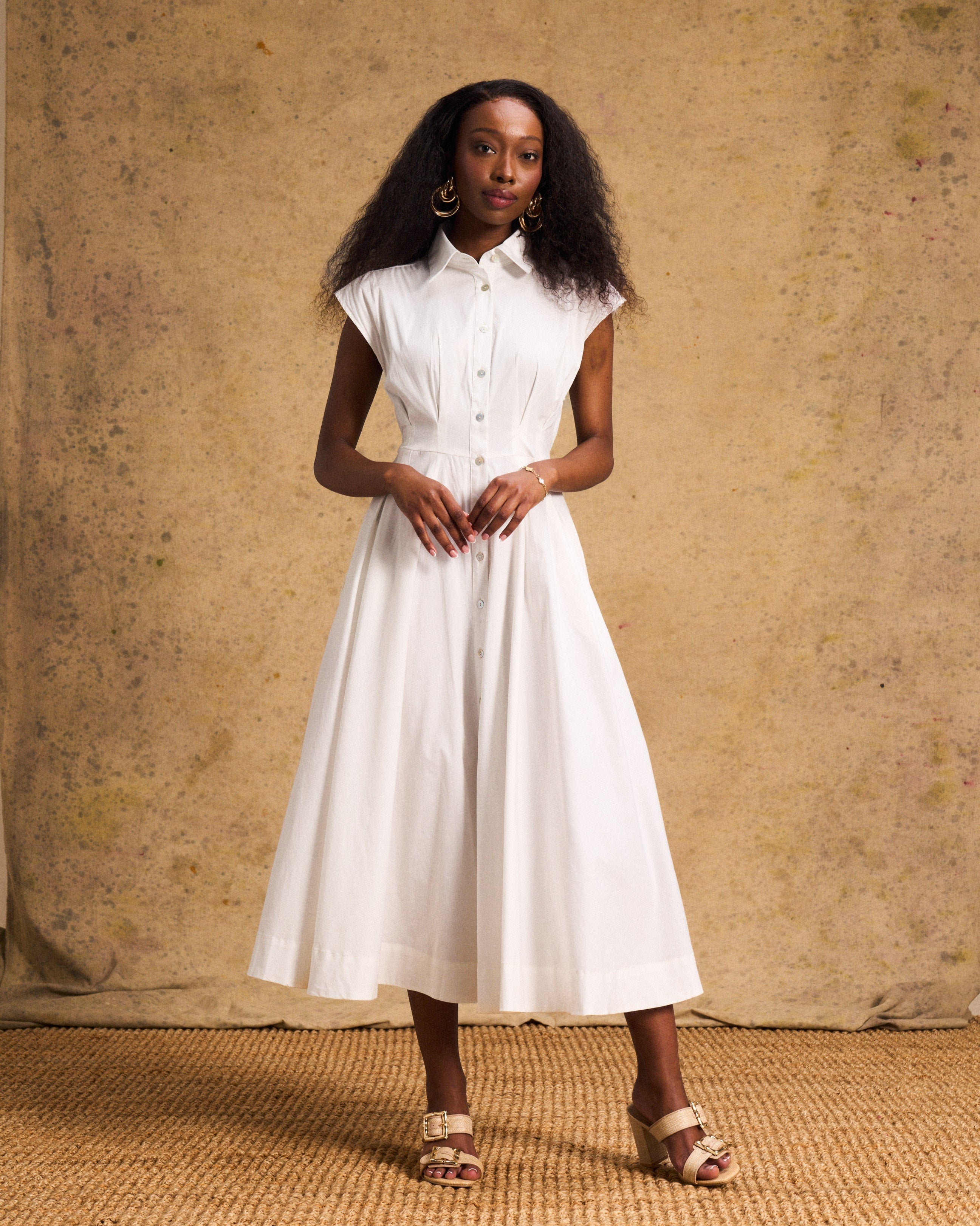 Penelope Dress in White