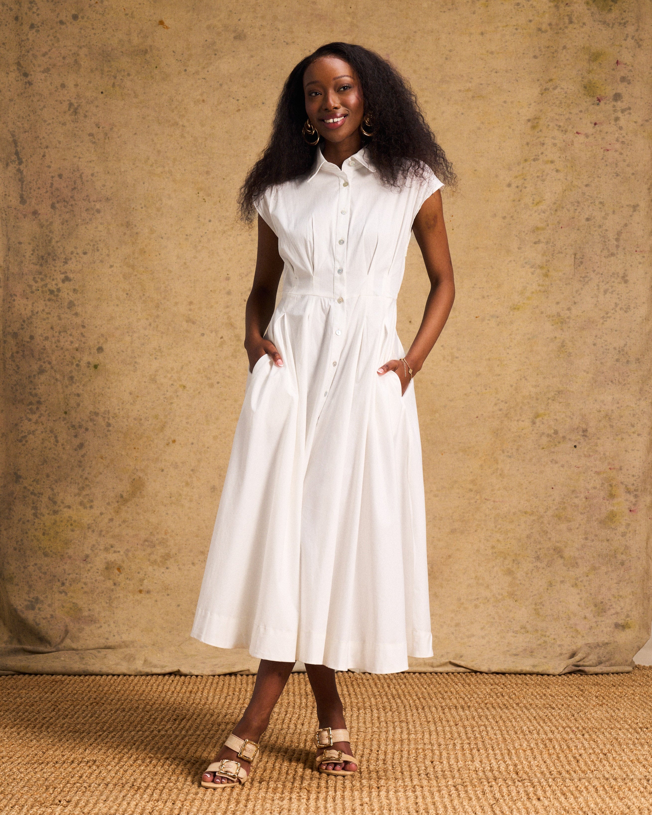 Penelope Dress in White