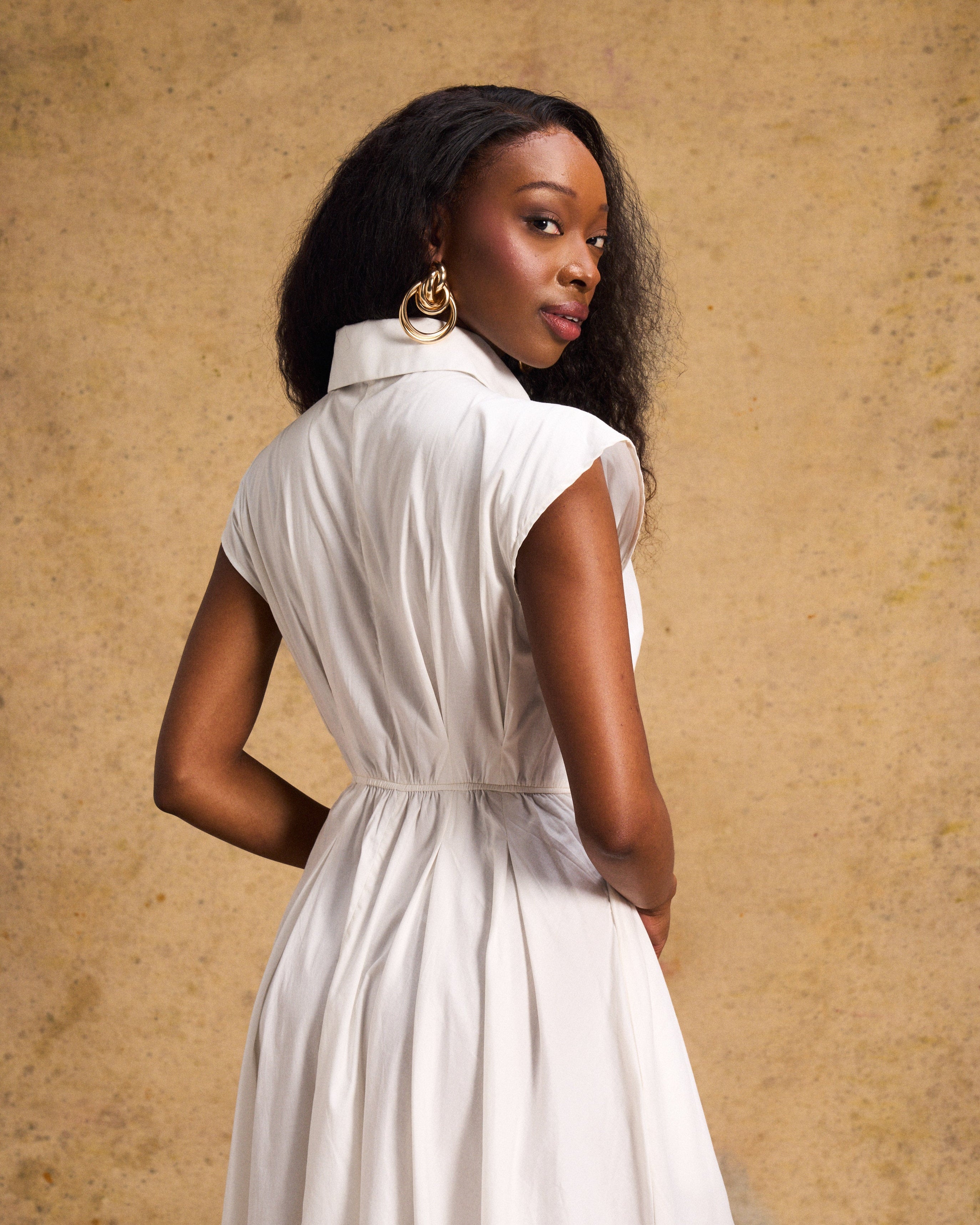 Penelope Dress in White