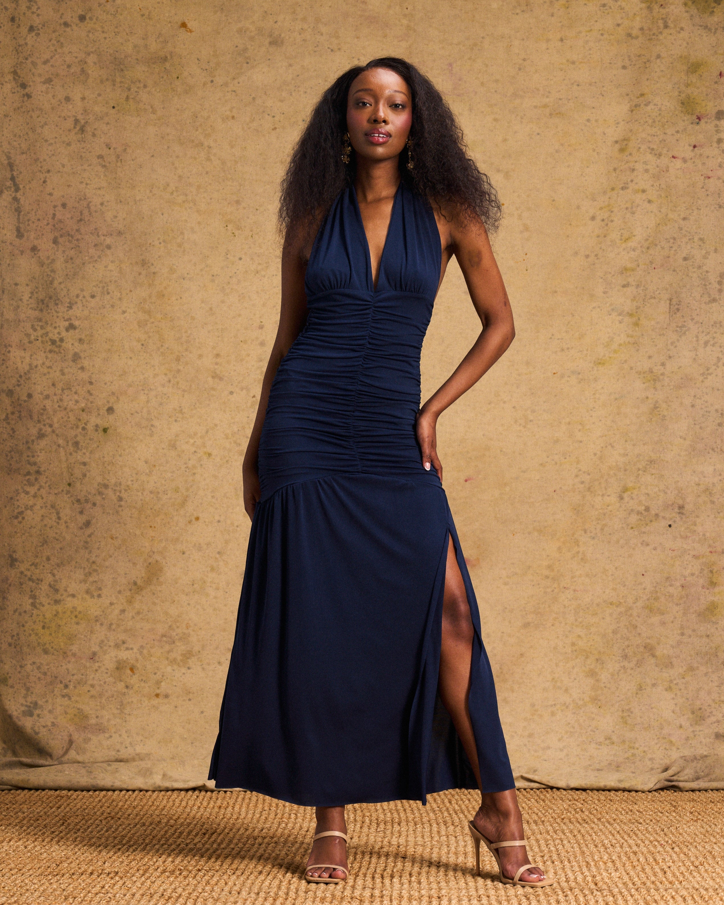 Diva Dress In Navy