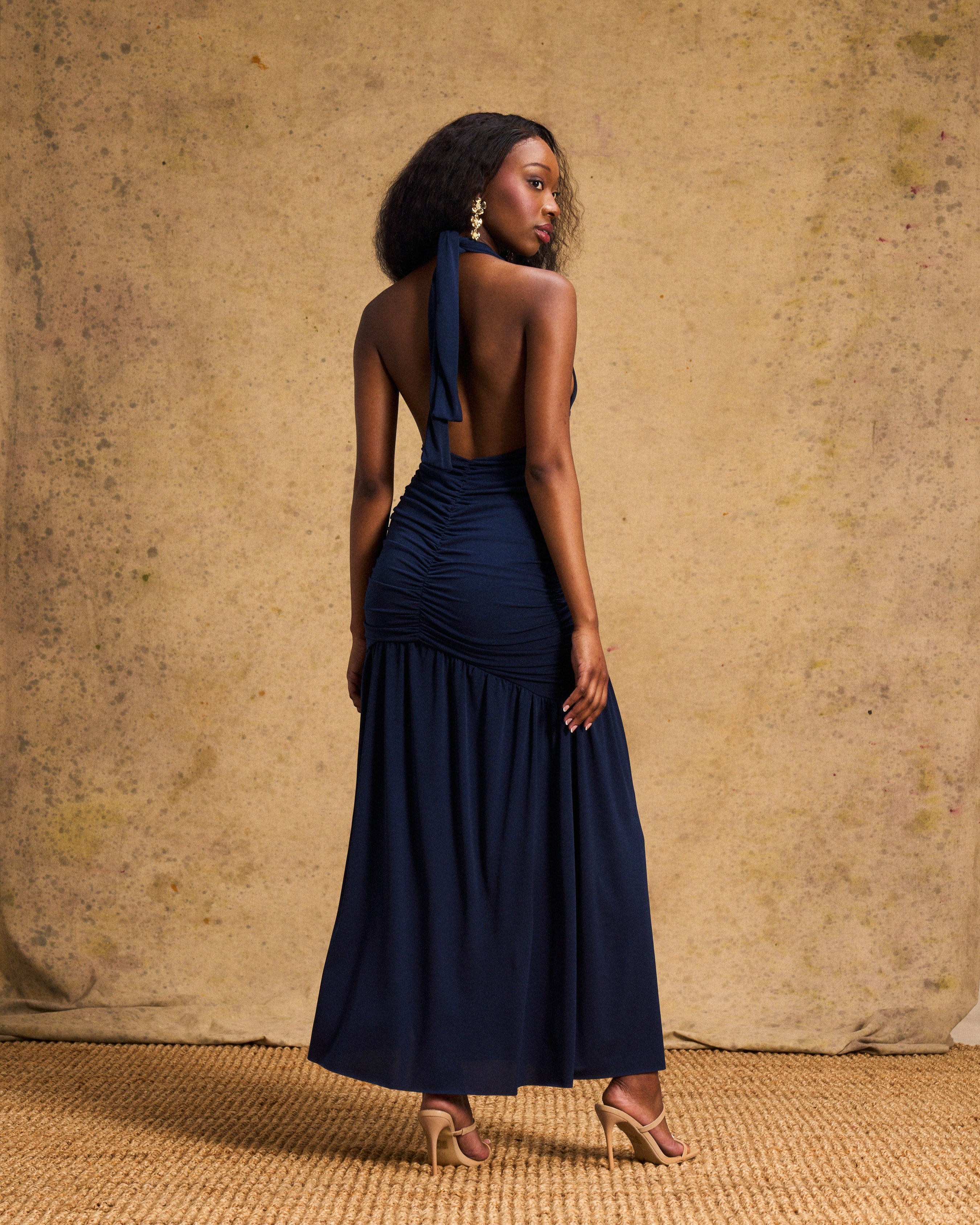 Diva Dress In Navy
