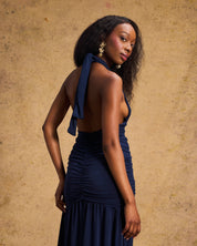 Diva Dress In Navy