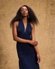 Diva Dress In Navy