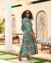 Bella Tier Maxi Botanical Jungle