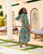 Bella Tier Maxi Botanical Jungle