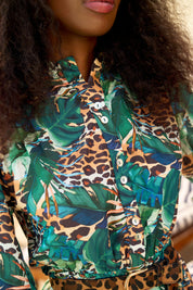 Bella Tier Maxi Botanical Jungle