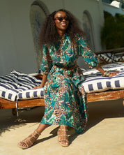 Bella Tier Maxi Botanical Jungle