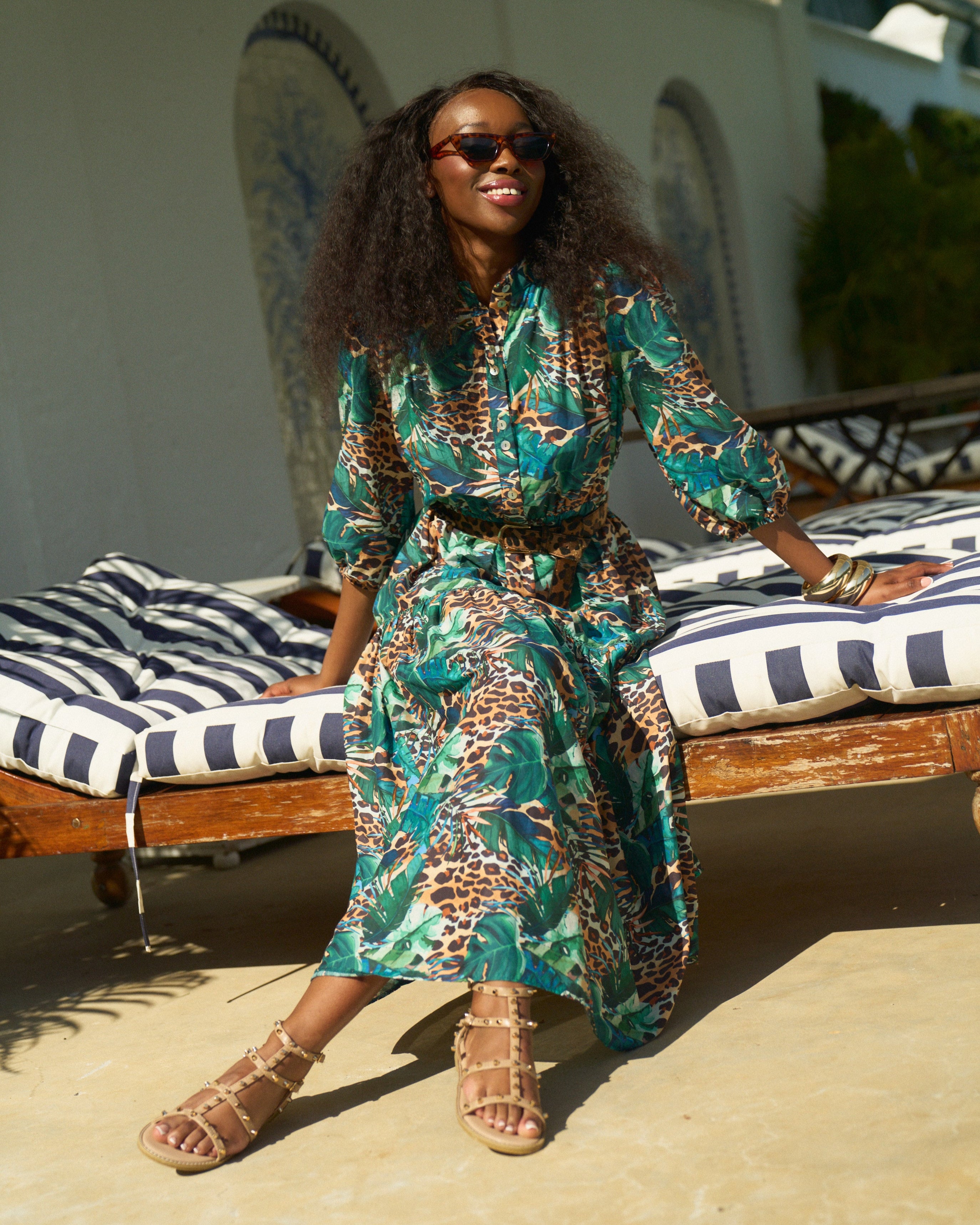 Bella Tier Maxi Botanical Jungle