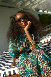 Bella Tier Maxi Botanical Jungle