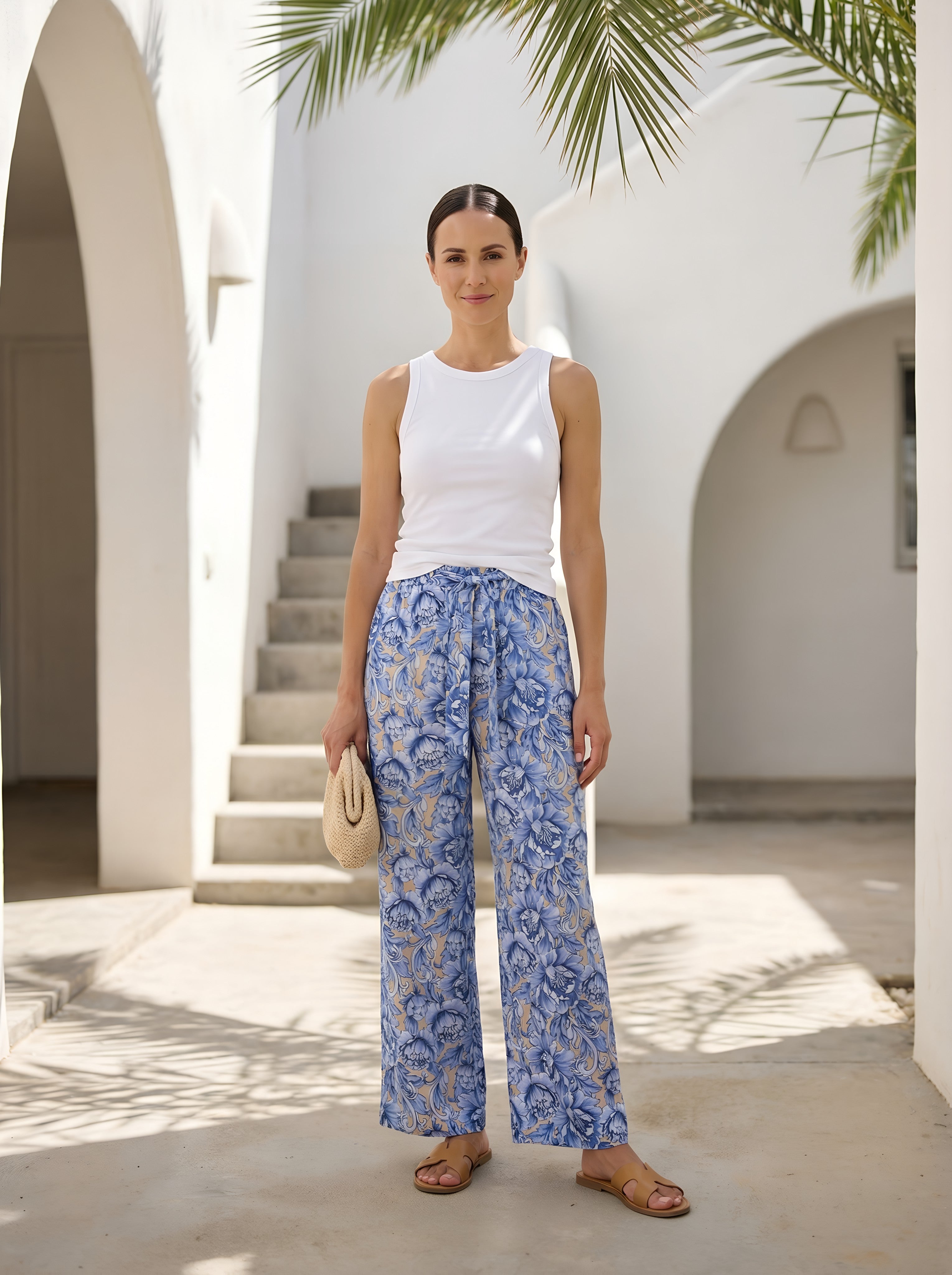 Clifton Relaxed Viscose Pants