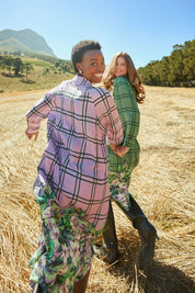 Pine Meadow Check Liza Shirt Dress