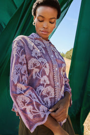 Lilac Mist Overdyed Shirt