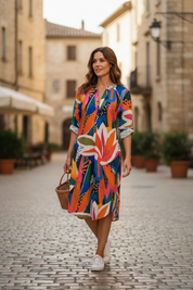 Monaco Tunic - Afro Print