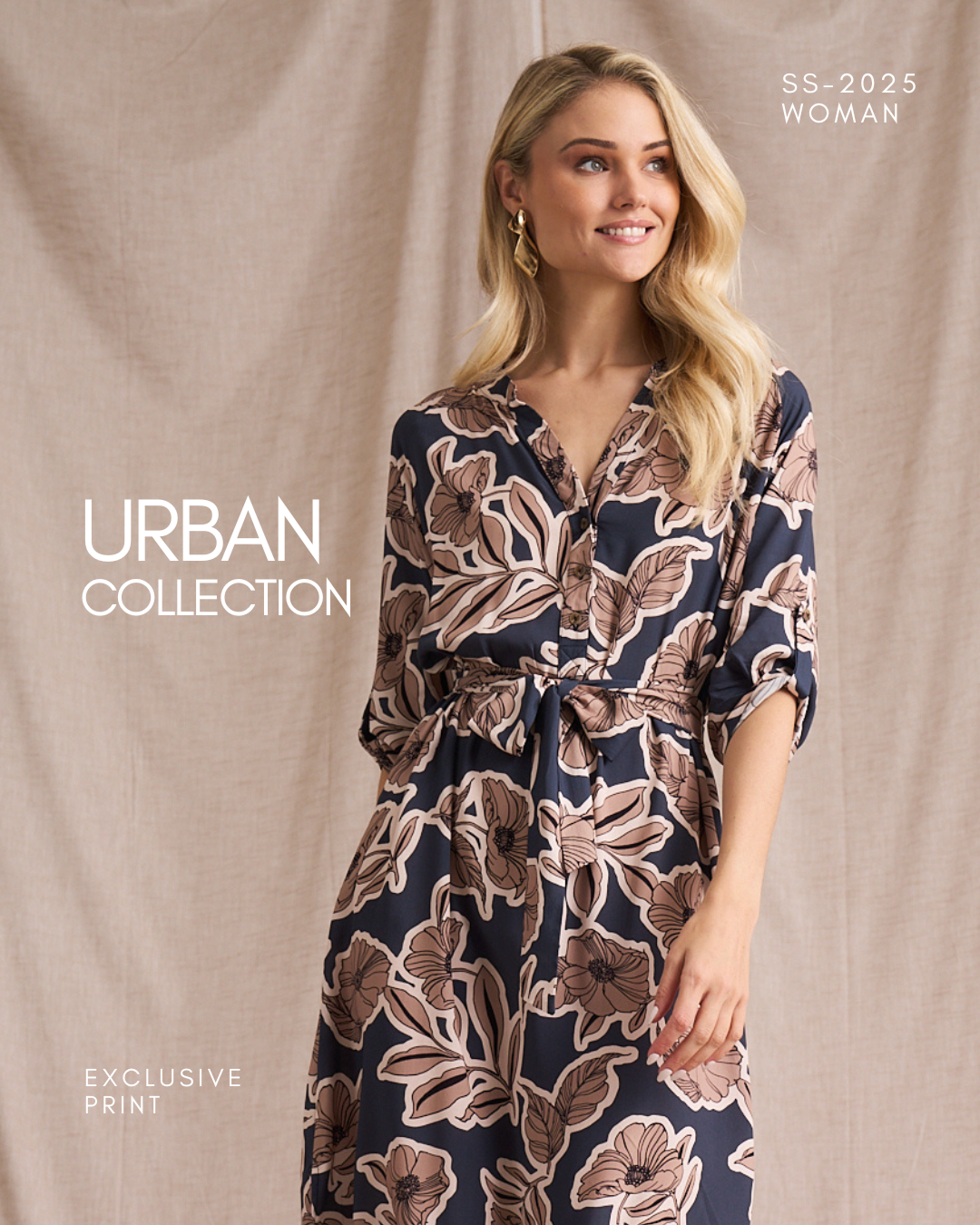 Carin Tunic Fine Line Art