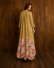 Chapel Rose Border Shirt Dress