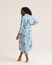 Daniella Tunic - Ornate Lemon Print