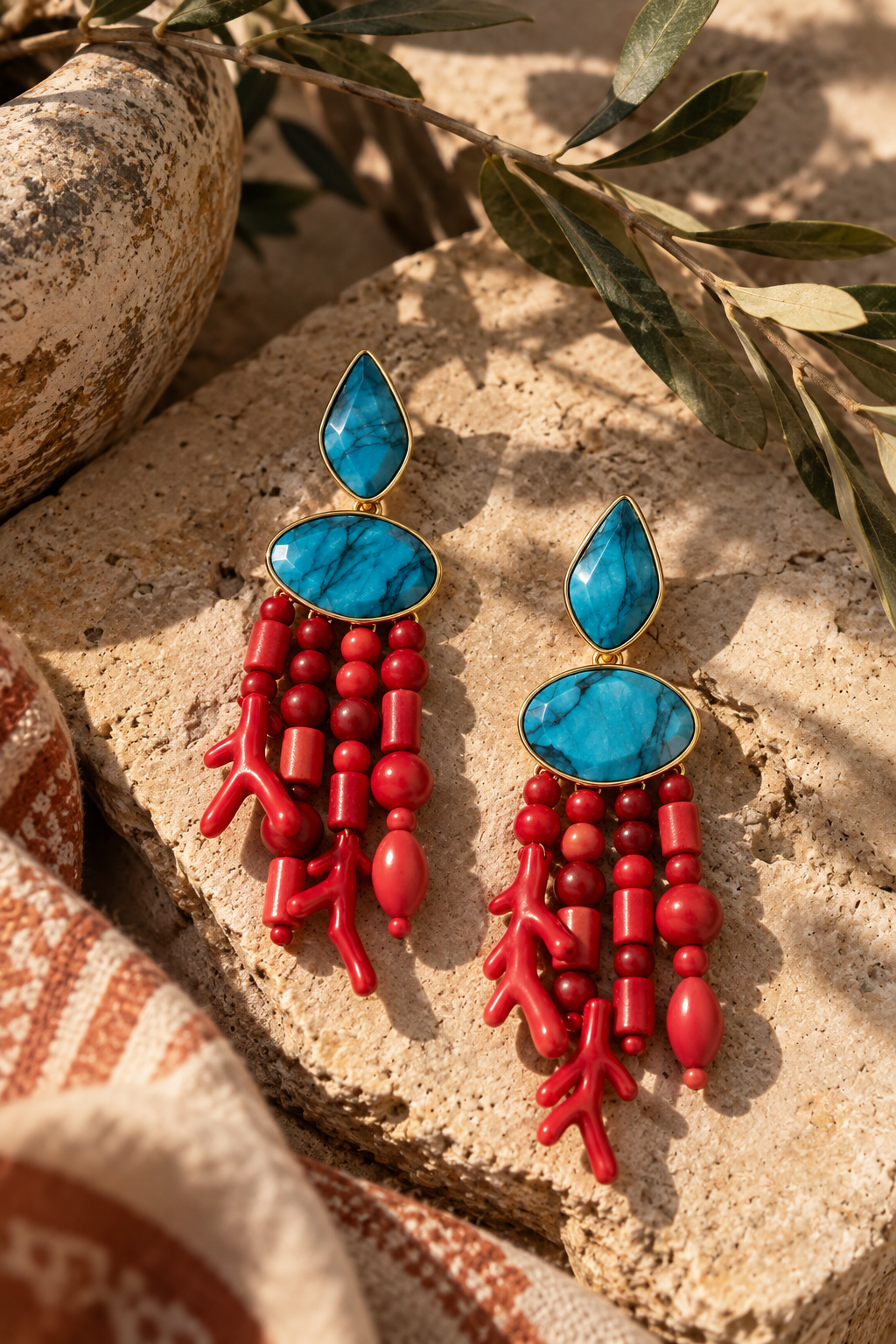 Coral Earing