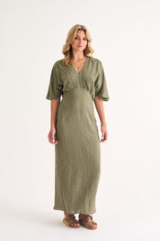 Crushed Textured Kate Dress