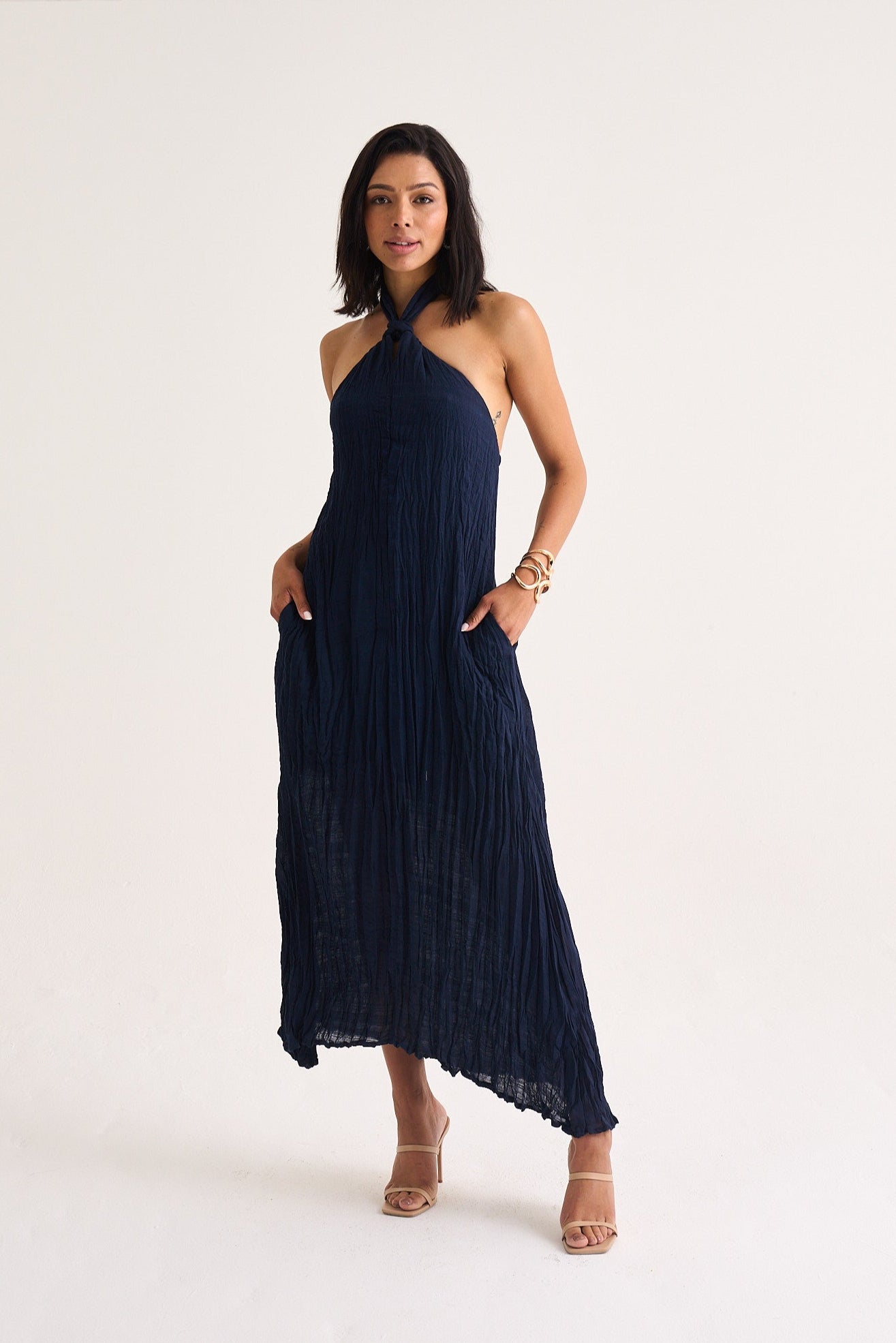 Myra Crushed Dress