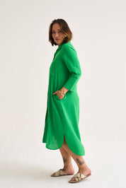 Misty Shirt Dress Apple