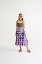 Cleo Boxpleat Skirt