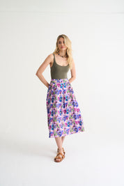 Cleo Boxpleat Skirt