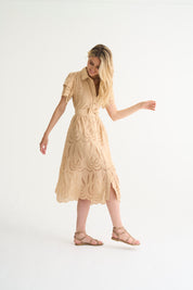 Stone Fria Anglaise Dress