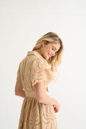 Stone Fria Anglaise Dress
