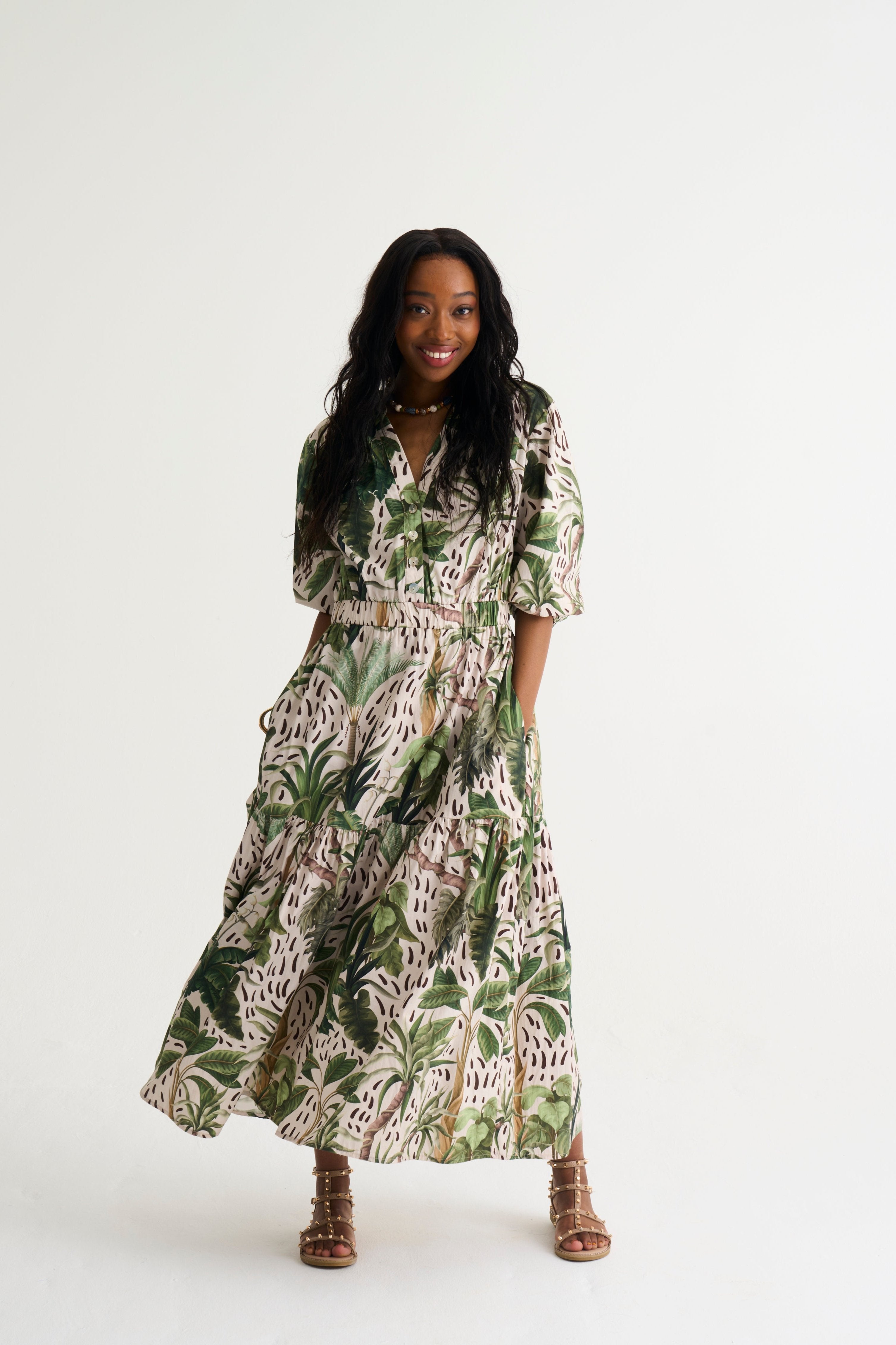 Wendy Resort Print Maxi