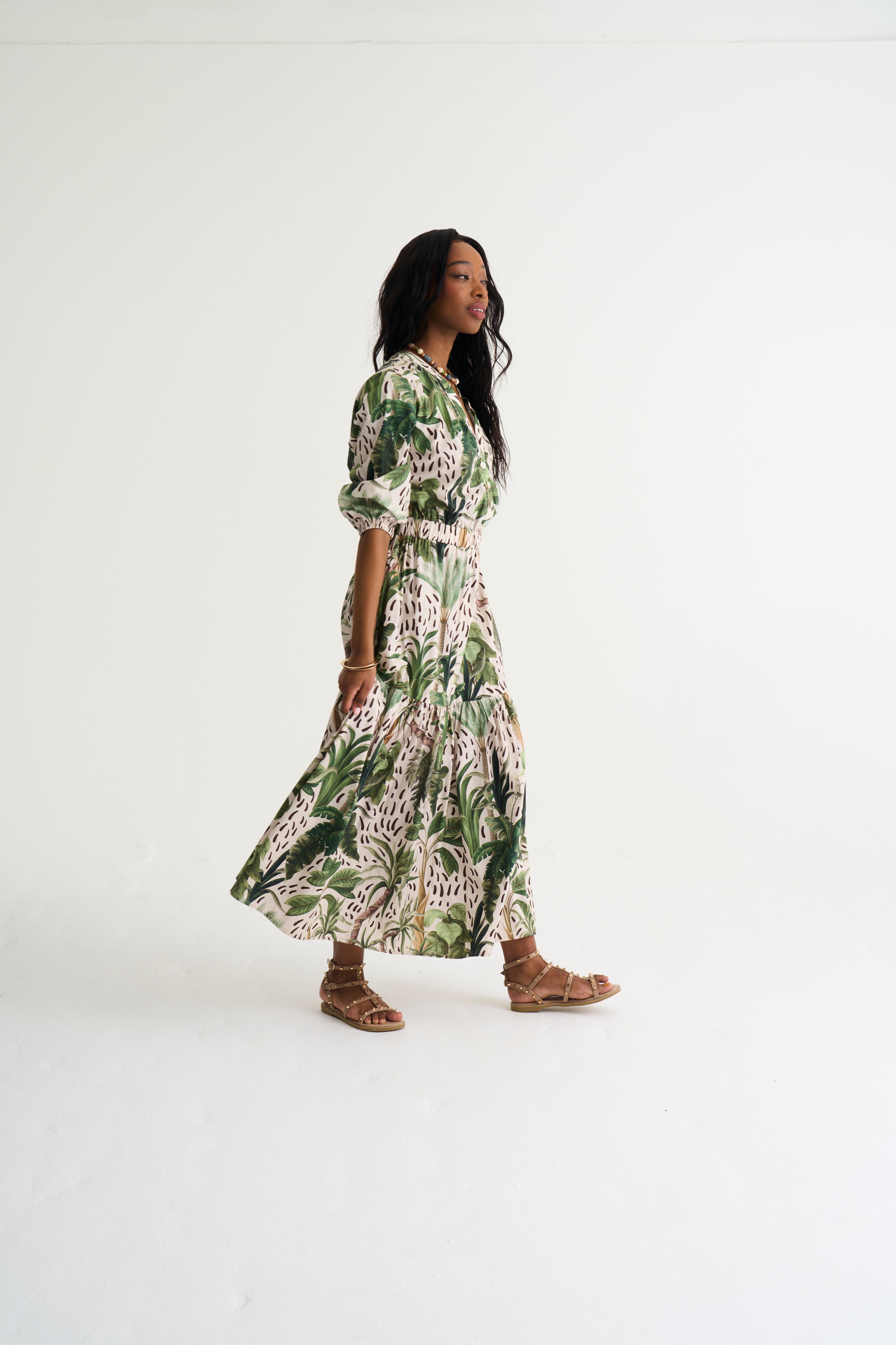 Wendy Resort Print Maxi