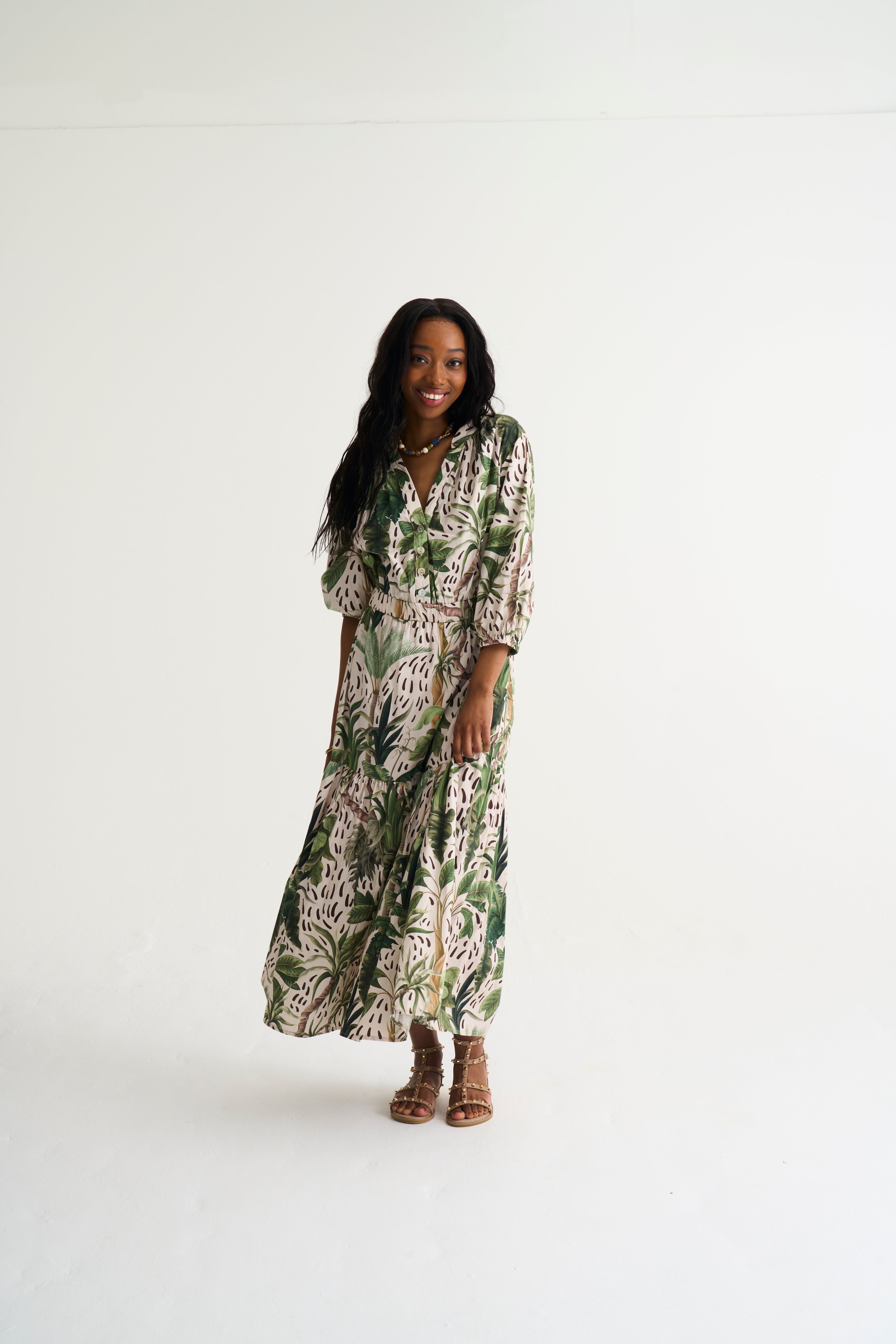 Wendy Resort Print Maxi