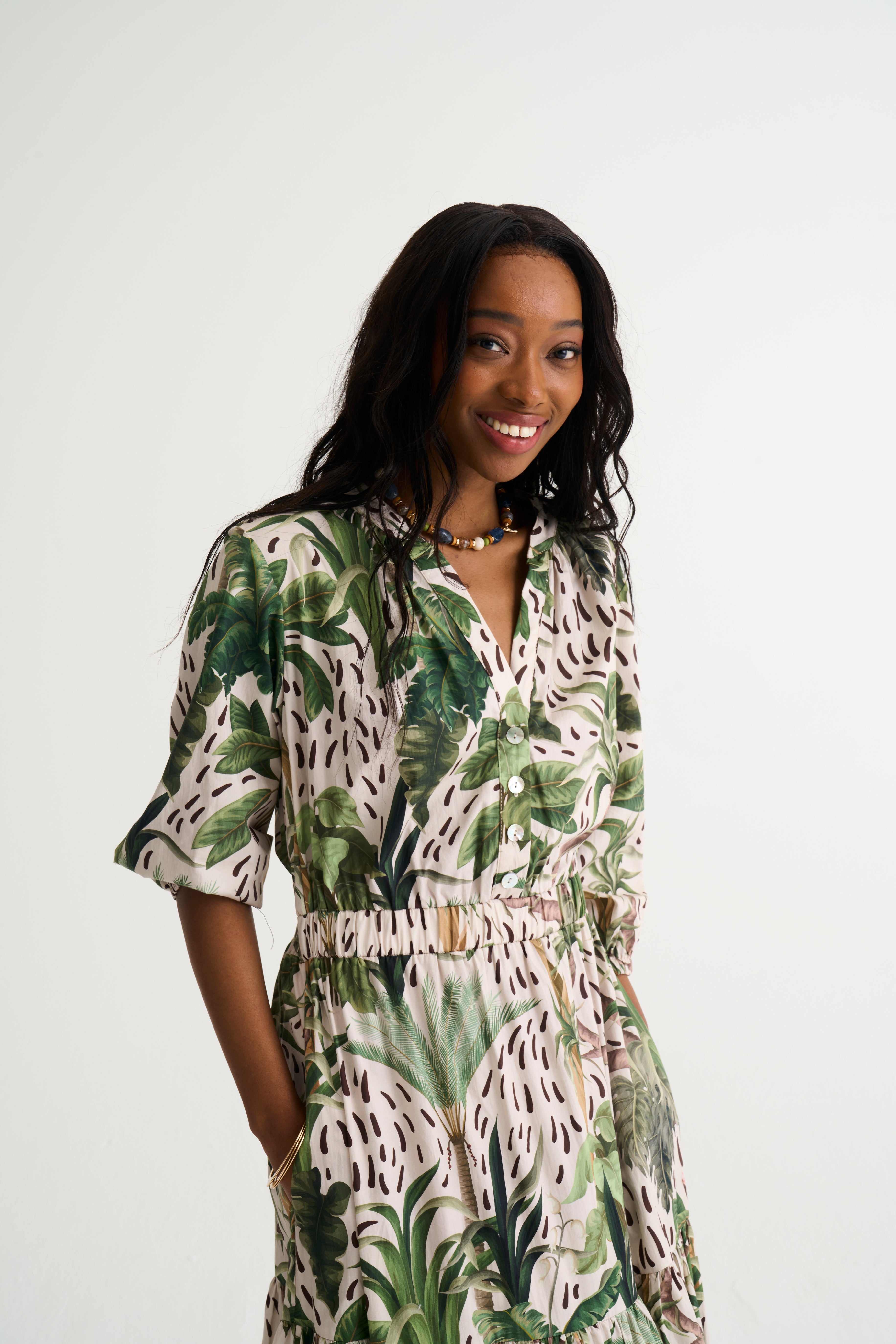 Wendy Resort Print Maxi