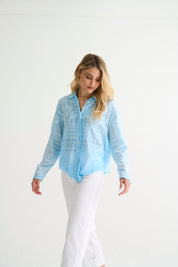 Blue Dani Anglaise Shirt