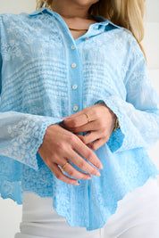 Blue Dani Anglaise Shirt