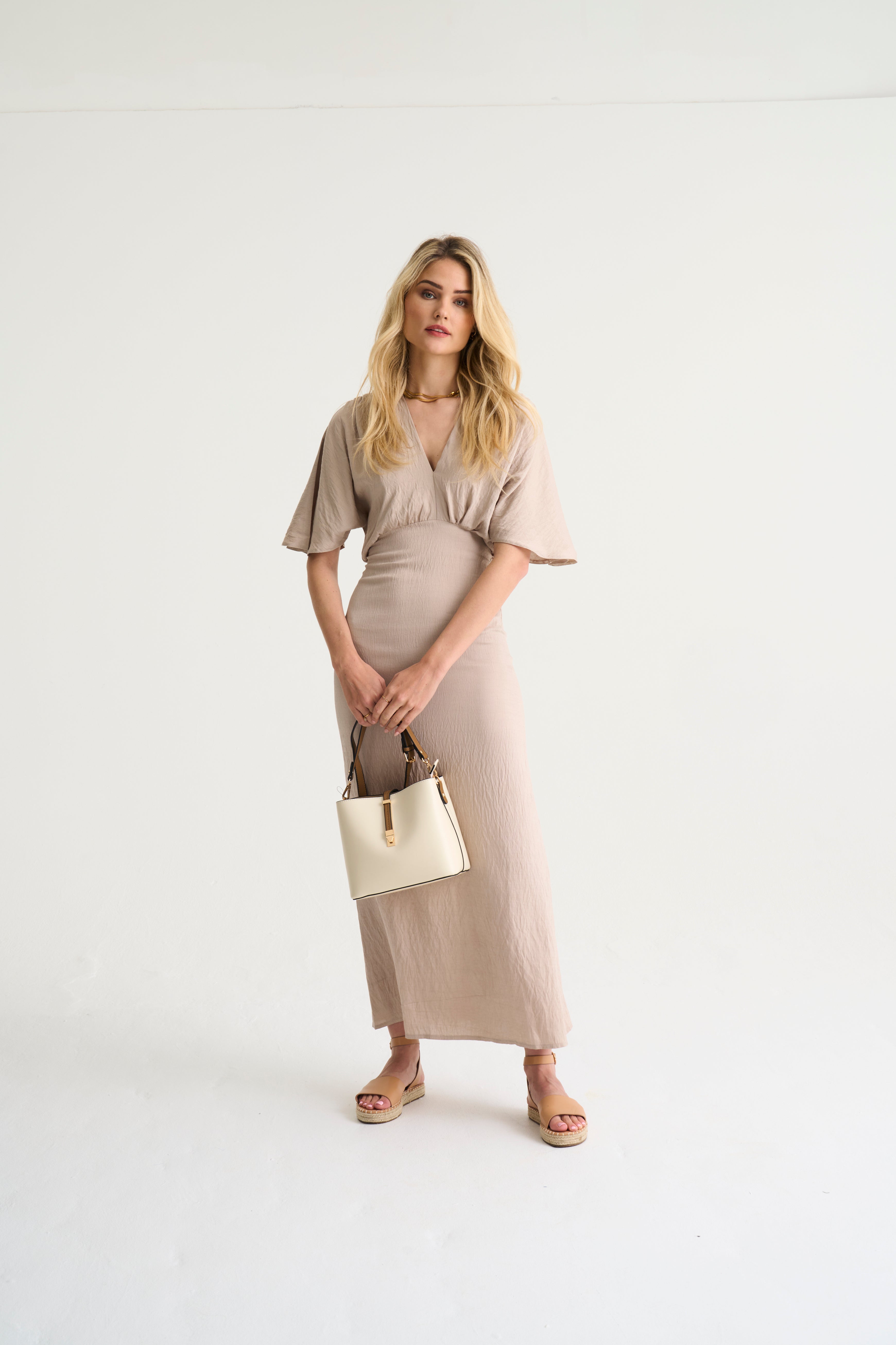 Textured Butterfly  Dress